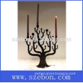 High quality stainless steel candle holder metal candle holder parts